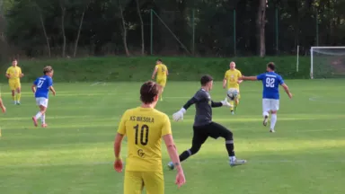 KS Wesoła wygrywa z ŁKS Promnik Łaskarzew 4:2 w emocjonującym meczu