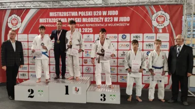 Złoty medal Mistrzostw Polski U20 w judo dla Kamila Doloty ze Starej Miłosny