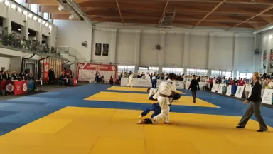 Złoty medal Mistrzostw Polski U20 w judo dla Kamila Doloty ze Starej Miłosny