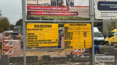 Nowy sklep Dino w Starej Miłośnie – budowa ruszyła!