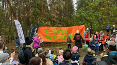 X Cross Wesoła 2025 – sport, wspólnota i pamięć mimo deszczu