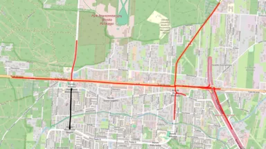 Zdjęcie do artykułu Korki w Wesołej - aktualna sytuacja na osiedlu Stara Miłosna