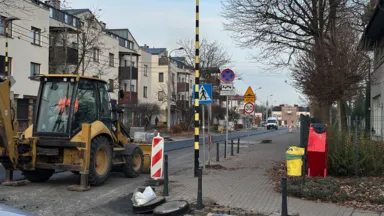 Zdjęcie do artykułu Remont ulicy Brata Alberta potrwa dłużej? Wykonawca wnioskuje o przesunięcie terminu zakończenia prac