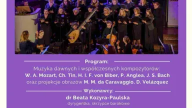 Zdjęcie do artykułu Koncert „Muzyka dawna i współczesna — obraz ukryty w dźwiękach” z projekcjami malarstwa