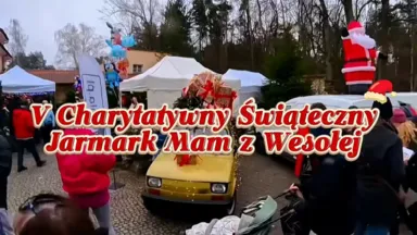 Zdjęcie do artykułu Mamy to! Zobaczcie, jak wyglądał V Charytatywny Świąteczny Jarmark Mam z Wesołej naszym okiem.
