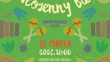 Zdjęcie do artykułu Wiosenny Bal – Muzykowanie na dywanie: koncert i animacje dla najmłodszych z muzyką na żywo