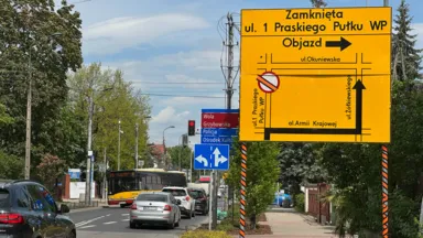 Tunel w Wesołej: w piątek wieczorem zamykają przejazd, autobus 198 z objazdem