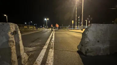Ostatni przejazd przez tory w Wesołej. Nocą otwarto objazd przez Żółkiewskiego