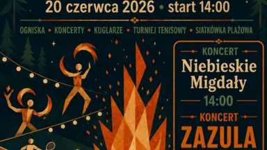 Zdjęcie do artykułu Noc Kupały – tradycyjne święto lata z koncertami i atrakcjami na Plaży Wesoła