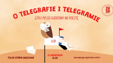 Zdjęcie do artykułu Rodzinne spotkanie o telegrafie i telegramie w bibliotece w Starej Miłośnie