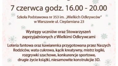 Zdjęcie do artykułu Piknik Rodzinny „Wielkich Odkrywców” w SP 353