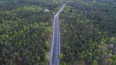 Zdjęcie do artykułu Otwarcie drogi z Wesołej do Wawra!