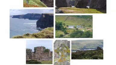 Zdjęcie do artykułu Artystyczne wystawy w ODT 'Zielona' - Czerwcowa fotografia Irlandii