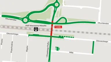 Bezpieczniej i sprawniej: jak tunel pod torami w Wesołej odciąży ruch w dzielnicy