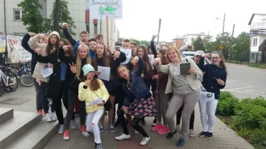 Zdjęcie do artykułu „Entropia słowa….” i kolejny happening w SP 353