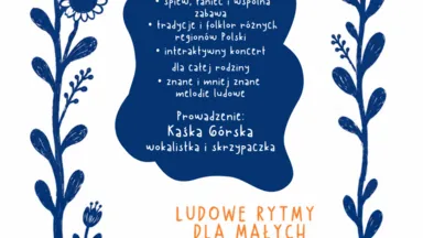 Zdjęcie do artykułu Folkowy koncert dla dzieci – muzyka ludowa i zabawy dla najmłodszych
