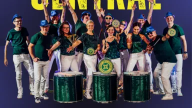 Zdjęcie do artykułu Koncert i warsztaty bębniarskie z zespołem Bloco Central – brazylijska samba batucada