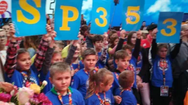 Mali ratownicy ze Szkoły Podstawowej nr 353 po raz 5 na finale WOŚP!
