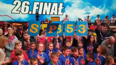 Zdjęcie do artykułu Mali ratownicy ze Szkoły Podstawowej nr 353 po raz 5 na finale WOŚP!