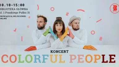 Zdjęcie do artykułu Trio Colorful People z Czech i Słowacji zagra w Bibliotece Głównej w Wesołej