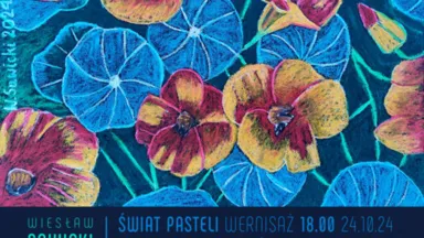 Zdjęcie do artykułu Odkryj świat pasteli na wystawie Wiesława Sawickiego w Bibliotece Wesoła