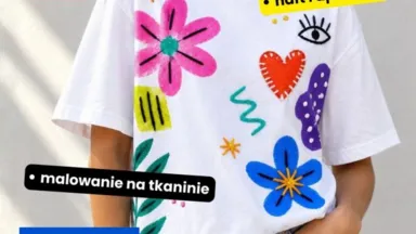Zdjęcie do artykułu Malowanie i haft na ubraniach. Sobotnie warsztaty DIY w WCK Anin