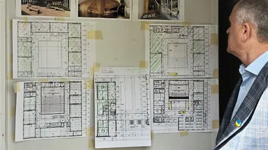 Postępy budowy nowoczesnego liceum w Wesołej