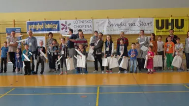 Zdjęcie do artykułu „Smyki na start” – II otwarte zawody modeli szybowców - mistrzostwa Wesołej