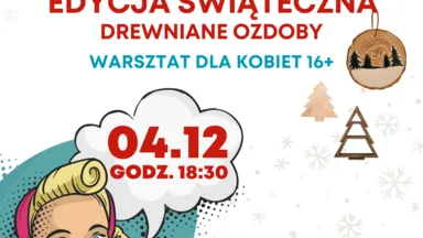 Zdjęcie do artykułu Świąteczna edycja warsztatów stolarskich „A Wióry Lecą!” dla kobiet 16+