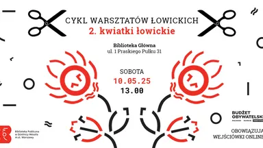 Zdjęcie do artykułu Warsztaty łowickie "Kwiatki łowickie" w Bibliotece w Wesołej
