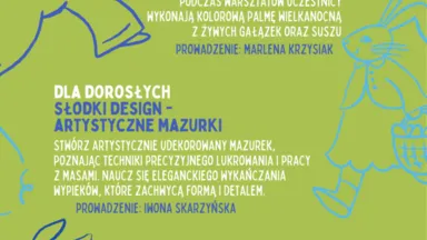 Zdjęcie do artykułu Warsztaty tworzenia palm wielkanocnych dla dzieci pod okiem Marleny Krzysiak