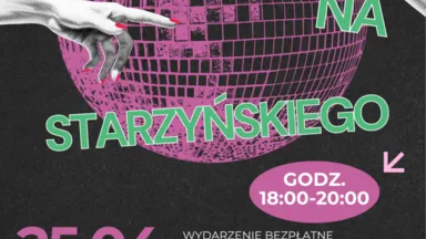 Zdjęcie do artykułu Wesołowska Potańcówka: Pląsy na Starzyńskiego z DJ Marcinem „Harperem” Hubertem