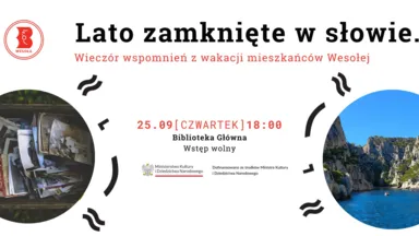 Zdjęcie do artykułu Wieczór wspomnień „Lato zamknięte w słowie” – podsumowanie projektu „Świat w książkach”