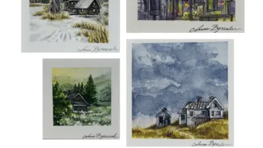 Zdjęcie do artykułu Wystawa malarstwa Anny Byszczuk „Małe piękno” w cyklu „W Zielonej Przestrzeni”