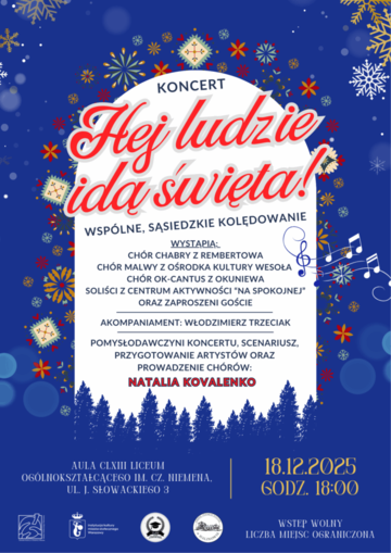 Blured Hej ludzie idą święta! – sąsiedzkie kolędowanie i koncert z udziałem lokalnych chórów