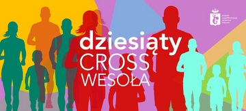 Plakat Cross Wesoła 2025 – bieg terenowy dla dzieci i dorosłych na trasach Lasu Sobieskiego