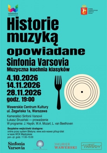 Plakat Kameraliści Sinfonii Varsovii zagrają Mozarta i Haydna w Międzylesiu