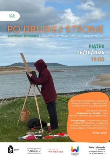 Plakat „Po drugiej stronie”. Pracownicy WCK pokażą w Aninie swoje fotografie
