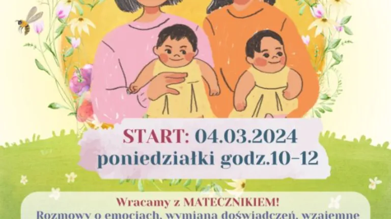 Matecznik – wsparcie dla mam w Ośrodku Kultury Wesoła