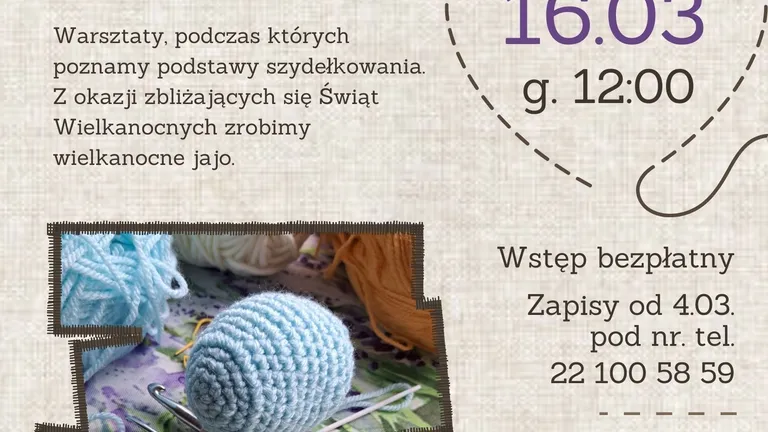 Odkryj Magię Szydełkowania - Warsztaty Craftowe!
