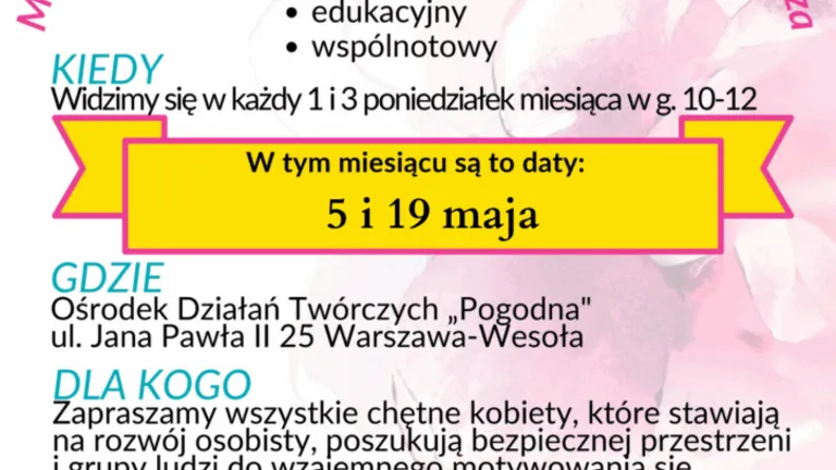 Rozwojowe spotkania dla kobiet w ramach programu Archipelag Kobiet