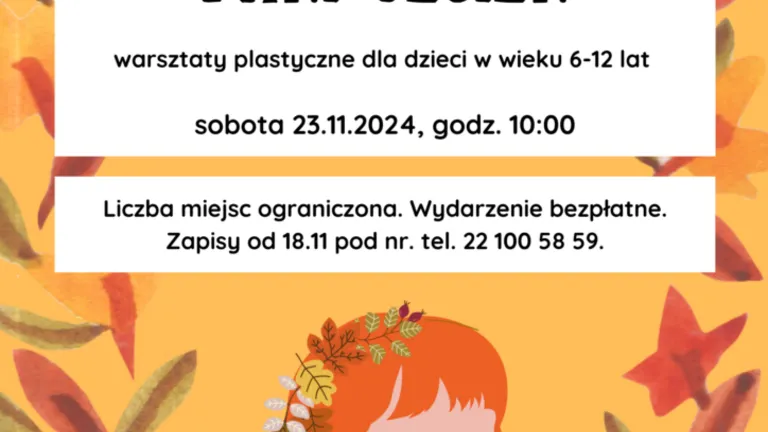 Warsztaty dla dzieci: Tworzymy Panią Jesień z recyklingu