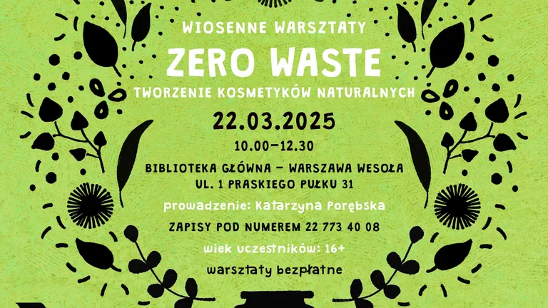 Warsztaty tworzenia naturalnych kosmetyków w duchu zero waste