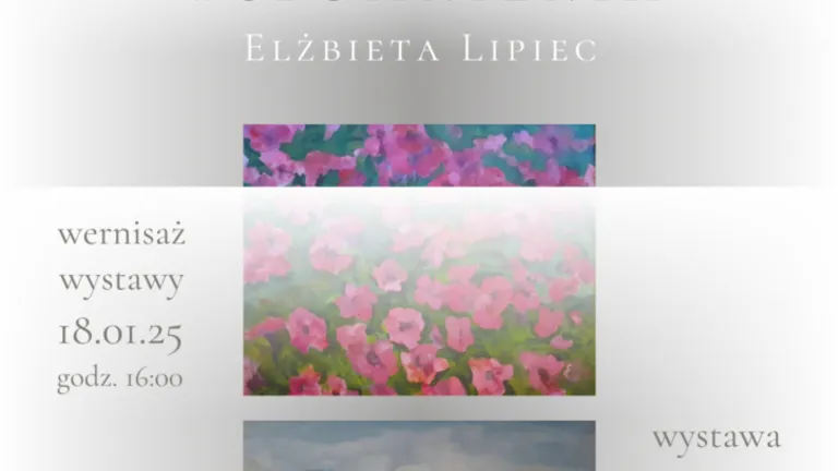 Wernisaż wystawy Elżbiety Lipiec: Zatrzymane chwile w sztuce