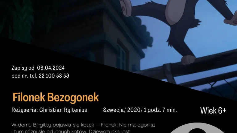 Wesoła animacja dla dzieci: Filonek Bezogonek