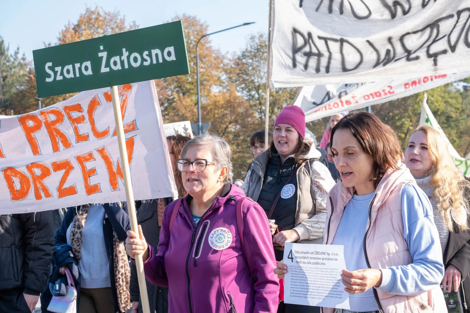 Głośny sprzeciw mieszkańców Starej Miłosny - Fotorelacja i Kluczowe Postulaty