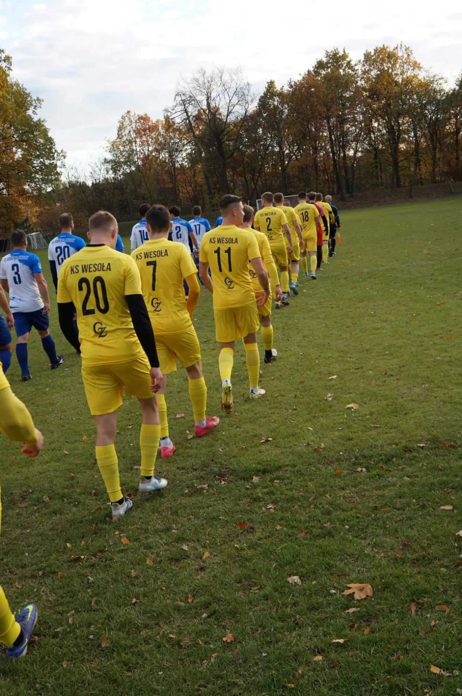Gol za golem – KS Wesoła pewnie pokonuje KS Sobienie Jeziory