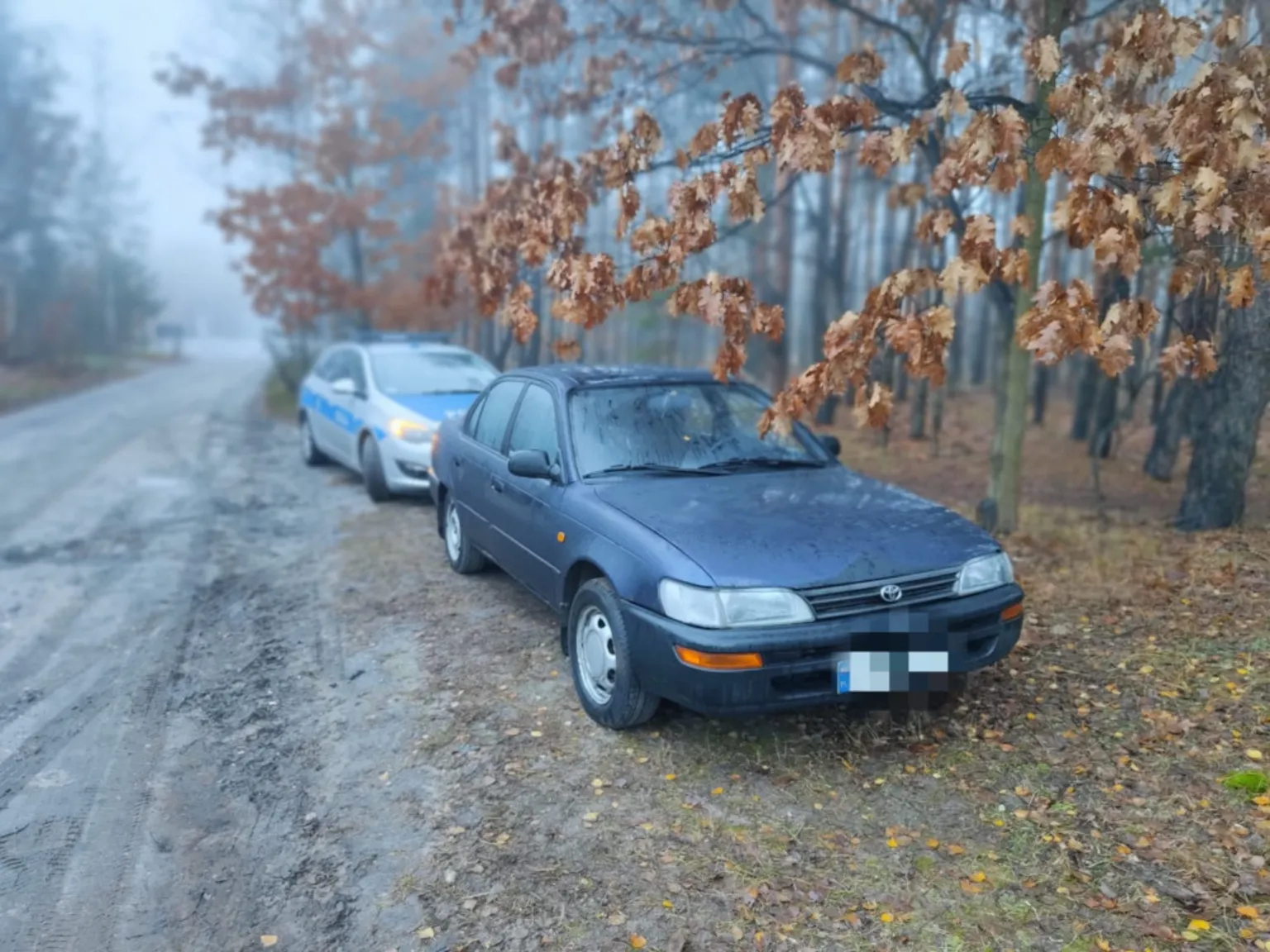 Zatrzymany z kradzioną toyotą i narkotykami – interwencja policji w Wesołej