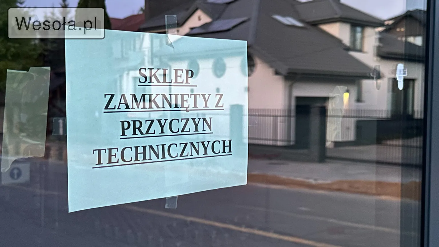 Sklep Moja Cena w Wesołej zamknięty cztery dni po wpisaniu na listę sankcyjną