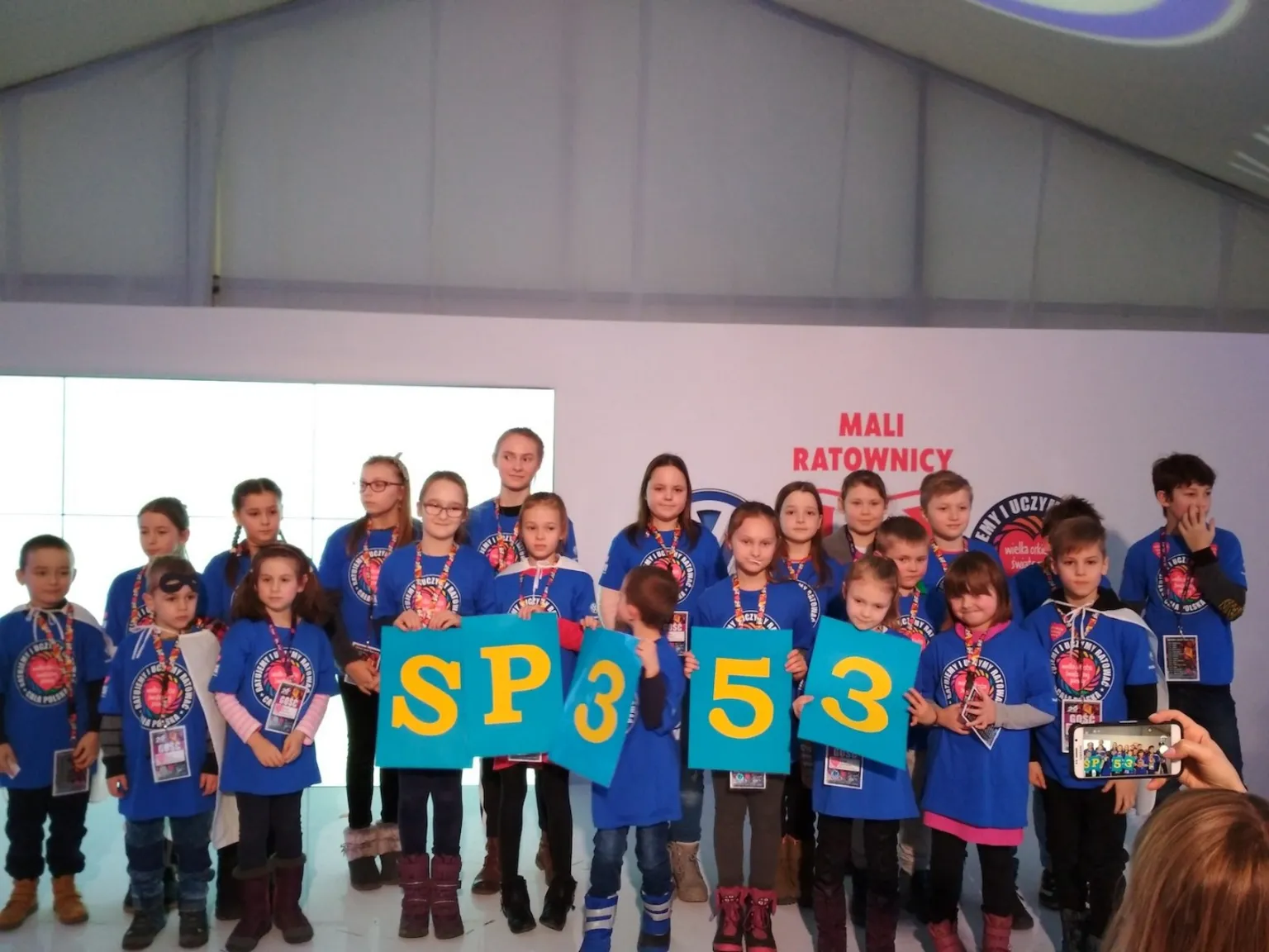 Mali ratownicy ze Szkoły Podstawowej nr 353 po raz 5 na finale WOŚP!